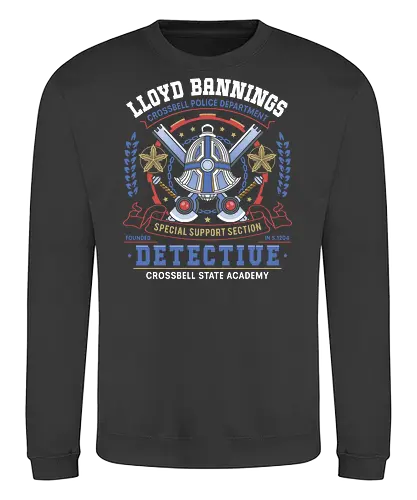 Lloyd Bannings Crossbell Academy - trails in the sky, lloyd bannings, 2nd chapter, legend of heroes, ys, crossbell, bracer guild, thors military academy, trails from zero, trails into reverie, trails of cold steel, gamer, video game, trails to azure, tio plato, mishy, gaming - Sweatshirt