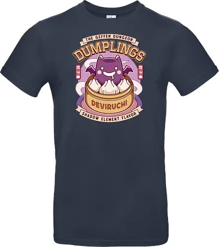 Geffen Dungeon Dumplings - ragnarok online, slime, mmorpg, jrpg, poring, angeling, deviling, deviruchi, ragnarok mobile, geffen dungeon, gaming, video game, gamer, ragnarok eternal love, ragnarok origin - Standard T-Shirt