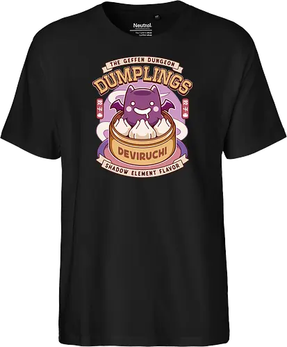 Geffen Dungeon Dumplings - ragnarok online, slime, mmorpg, jrpg, poring, angeling, deviling, deviruchi, ragnarok mobile, geffen dungeon, gaming, video game, gamer, ragnarok eternal love, ragnarok origin - Fairtrade T-Shirt