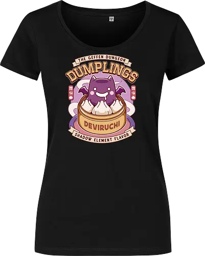 Geffen Dungeon Dumplings - ragnarok online, slime, mmorpg, jrpg, poring, angeling, deviling, deviruchi, ragnarok mobile, geffen dungeon, gaming, video game, gamer, ragnarok eternal love, ragnarok origin - Women T-Shirt