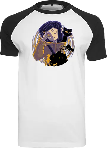 Seeing Through The Stone - Coraline, Adder stone - Raglan T-Shirt