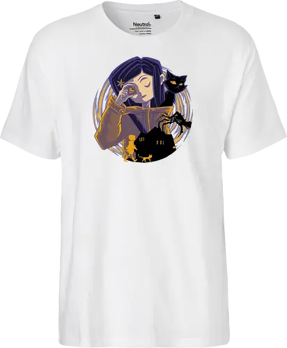 Seeing Through The Stone - Coraline, Adder stone - Fairtrade T-Shirt