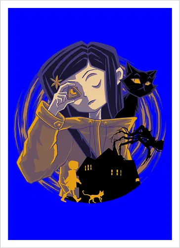 Seeing Through The Stone - Coraline, Adder stone - Artprint