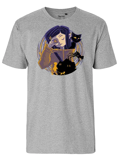 Seeing Through The Stone - Coraline, Adder stone - Fairtrade T-Shirt