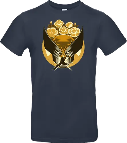 Mutant and Anemone - Wollvering, Superhero, Flowers - Standard T-Shirt