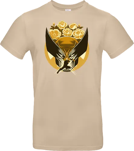 Mutant and Anemone - Wollvering, Superhero, Flowers - Standard T-Shirt