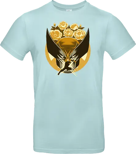 Mutant and Anemone - Wollvering, Superhero, Flowers - Standard T-Shirt