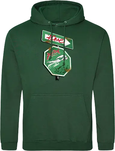 the runner sign acme - acme, coyote, mayhem, cartoon, 90s, 80s, kids, comedy, retro cartoon, dumbwaystodie, tnt, bomb, dynamite - Standard Hoodie
