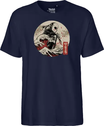 the undying shinobi  - horror, halloween, jasonvoorhees, freddy krueger, friday13th, horror movies, slasher, halloween town, hocus pocus, elmstreet, nightmare, waveoffkanagawa, japanese, shinobi, samurai - Fairtrade T-Shirt
