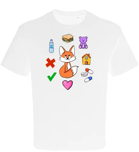 Kommunikationsfuchs - Fuchs, Autismus, Neurodivergenz, Kommunikation - Oversize T-Shirt
