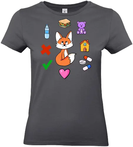 Kommunikationsfuchs - Fuchs, Autismus, Neurodivergenz, Kommunikation - Standard T-Shirt (Women)