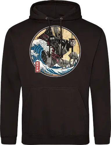 Dark Samurai in Japan - Standard Hoodie