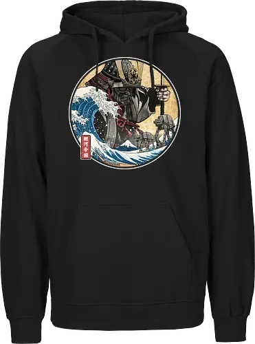 Dark Samurai in Japan - Fairtrade Hoodie