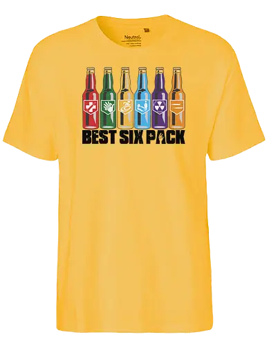 veKtik - Best Six Pack - youtube, youtuber, merchandise, cod, zombie, call of duty - Fairtrade T-Shirt