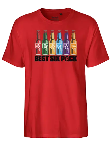 veKtik - Best Six Pack - youtube, youtuber, merchandise, cod, zombie, call of duty - Fairtrade T-Shirt