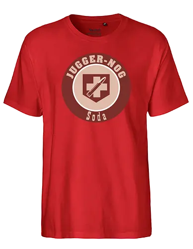 veKtik - Jugger-Nog Soda - youtube, youtuber, merchandise, cod, zombie, call of duty - Fairtrade T-Shirt