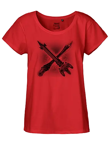 1on1 - Logo Raster - youtube, youtuber, merchandise - Fairtrade Girl Shirt