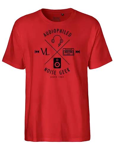 Vincent Lee Music - Audiophiled - youtube, youtuber, merchandise - Fairtrade T-Shirt