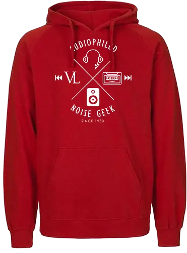 Vincent Lee Music - Audiophiled weiss - youtube, youtuber, merchandise - Fairtrade Hoodie