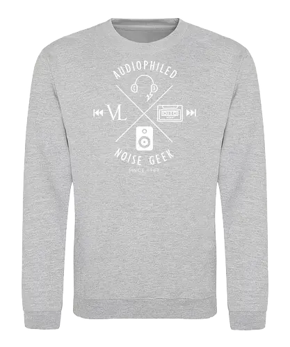 Vincent Lee Music - Audiophiled weiss - youtube, youtuber, merchandise - Sweatshirt