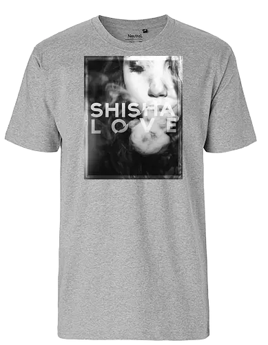 schmittywersonst - Love Shisha - youtube, youtuber, merchandise, shisha, wasserpfeife - Fairtrade T-Shirt