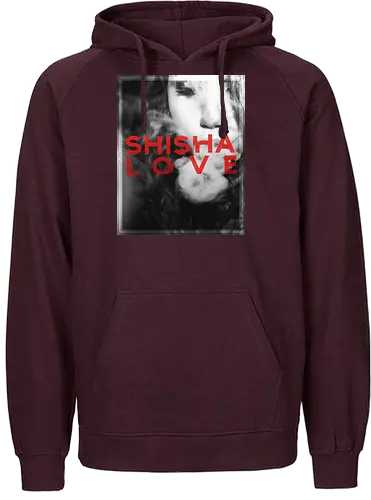 schmittywersonst - Love Shisha - youtube, youtuber, merchandise, shisha, wasserpfeife - Fairtrade Hoodie