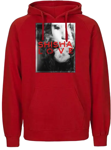 schmittywersonst - Love Shisha - youtube, youtuber, merchandise, shisha, wasserpfeife - Fairtrade Hoodie