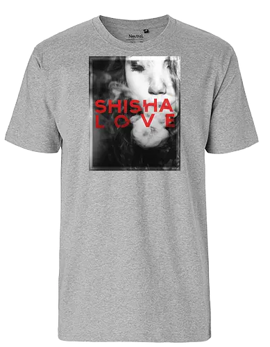 schmittywersonst - Love Shisha - youtube, youtuber, merchandise, shisha, wasserpfeife - Fairtrade T-Shirt