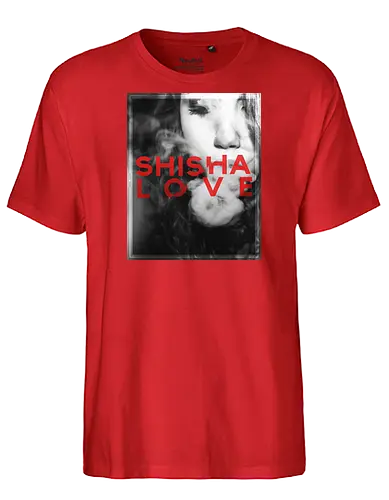 schmittywersonst - Love Shisha - youtube, youtuber, merchandise, shisha, wasserpfeife - Fairtrade T-Shirt