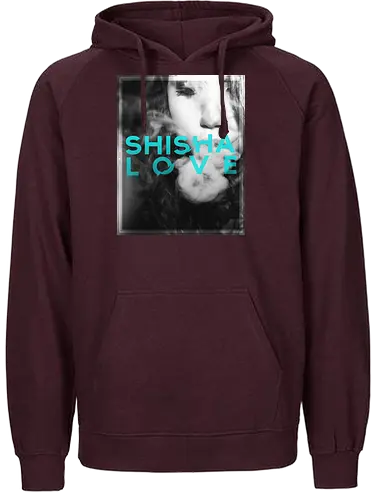 schmittywersonst - Love Shisha - youtube, youtuber, merchandise, shisha, wasserpfeife - Fairtrade Hoodie