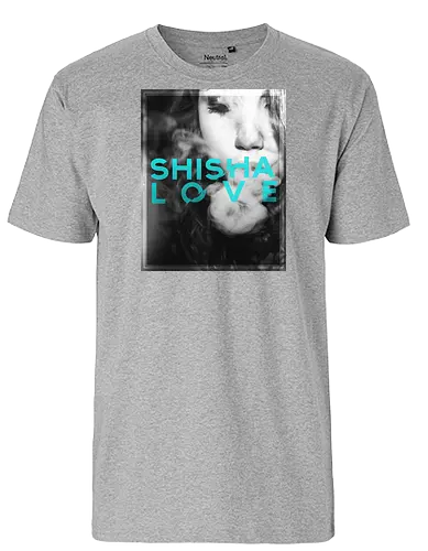 schmittywersonst - Love Shisha - youtube, youtuber, merchandise, shisha, wasserpfeife - Fairtrade T-Shirt