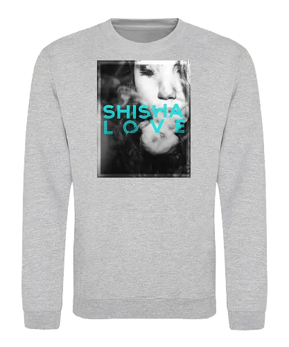 schmittywersonst - Love Shisha - youtube, youtuber, merchandise, shisha, wasserpfeife - Sweatshirt