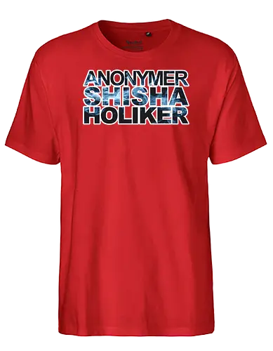 schmittywersonst - Anonymer Shishaholiker - youtube, youtuber, merchandise, shisha - Fairtrade T-Shirt