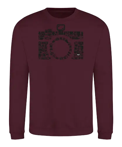 Retro Icon Cam - mike suminski, fotografie - Sweatshirt