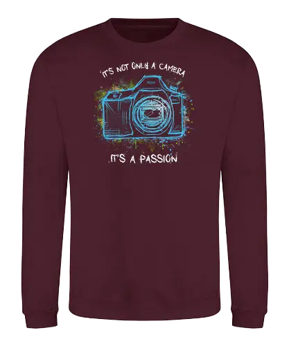 It's not only a Camera - mike suminski, fotografie - Sweatshirt