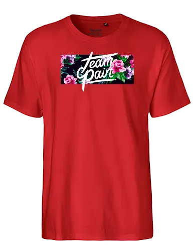 Pain - Team Flower - youtube, youtuber, merchandise, twitch, minecraft, streamer - Fairtrade T-Shirt
