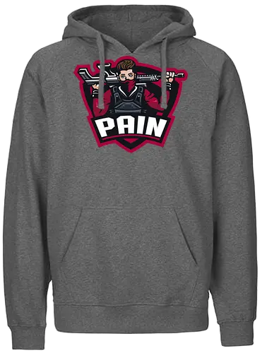 Pain - Logo - pain, youtube, merchandise - Fairtrade Hoodie