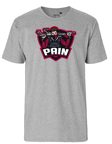 Pain - Logo - pain, youtube, merchandise - Fairtrade T-Shirt