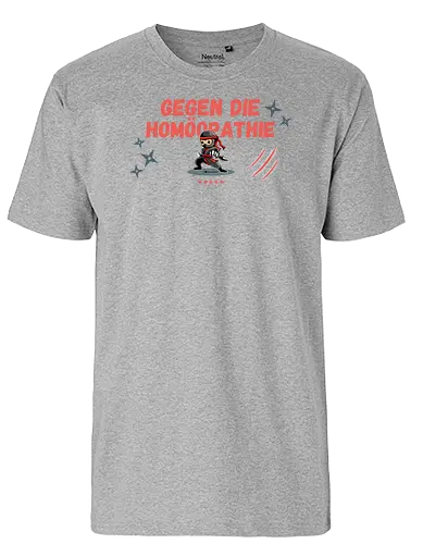 Gegen die Homöopathie - Fairtrade T-Shirt