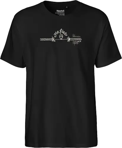 KPLX - I'm fine white - KPLX, cartoon - Fairtrade T-Shirt