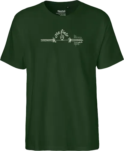 KPLX - I'm fine white - KPLX, cartoon - Fairtrade T-Shirt