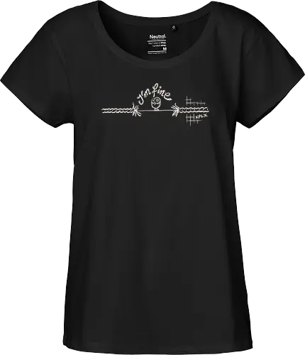 KPLX - I'm fine white - KPLX, cartoon - Fairtrade Girl Shirt