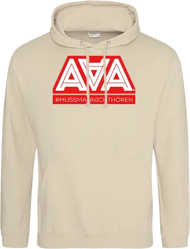 AAA - Muss man nicht hören - AAA, Alliteration am Arsch, poComicast - Standard Hoodie