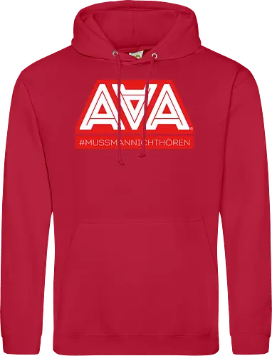 AAA - Muss man nicht hören - AAA, Alliteration am Arsch, poComicast - Standard Hoodie