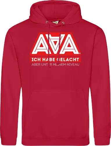 AAA - Ich habe gelacht - AAA, Alliteration am Arsch, poComicast - Standard Hoodie