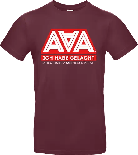 AAA - Ich habe gelacht - AAA, Alliteration am Arsch, poComicast - Standard T-Shirt