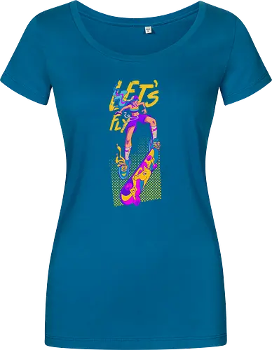 Let's Fly Skatergirl