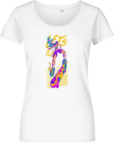 Let's Fly Skatergirl