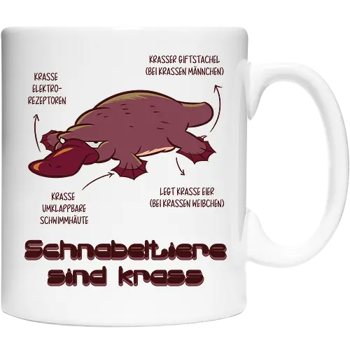 Krasses Schnabeltier