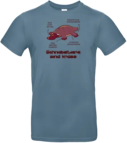 Krasses Schnabeltier - schnabeltier, platypus - Standard T-Shirt